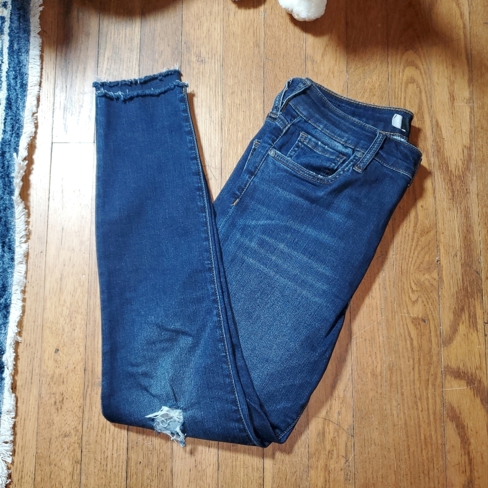 Kut from the Kloth Donna High Rise Ankle Skinny Jeans